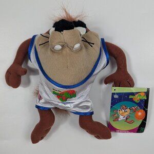 Space Jam TAZ Plush 1996 McDonald's WB Looney Tunes Toy with Tags